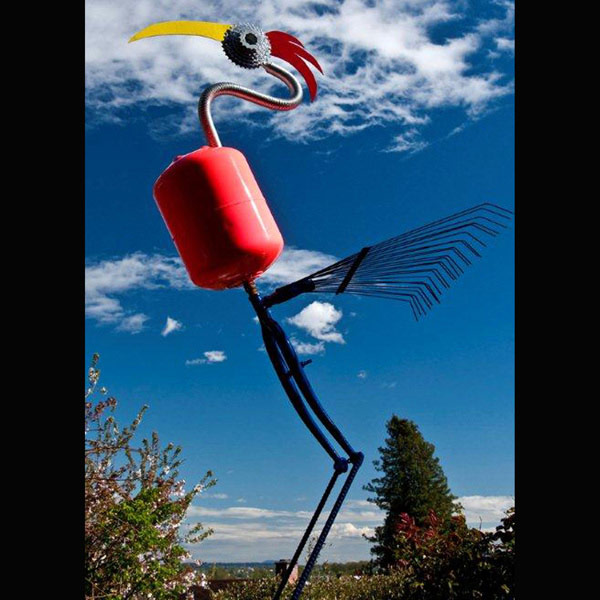 Big Bird by Ron Simmer: Sculptor