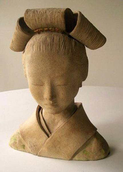 Geisha by Sylvia Escobedo, Sculptor
